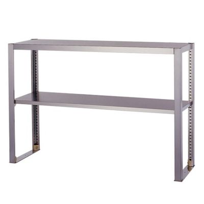 東製作所 ステンレス二段平棚 1200×300×800 OS-1200-300 1個 61-4439