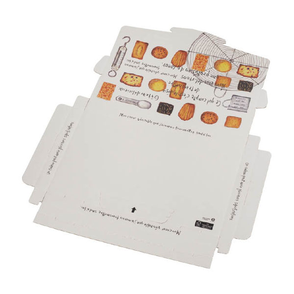 プチフールポストインギフトボックス-S 1セット（100枚） W290×H24