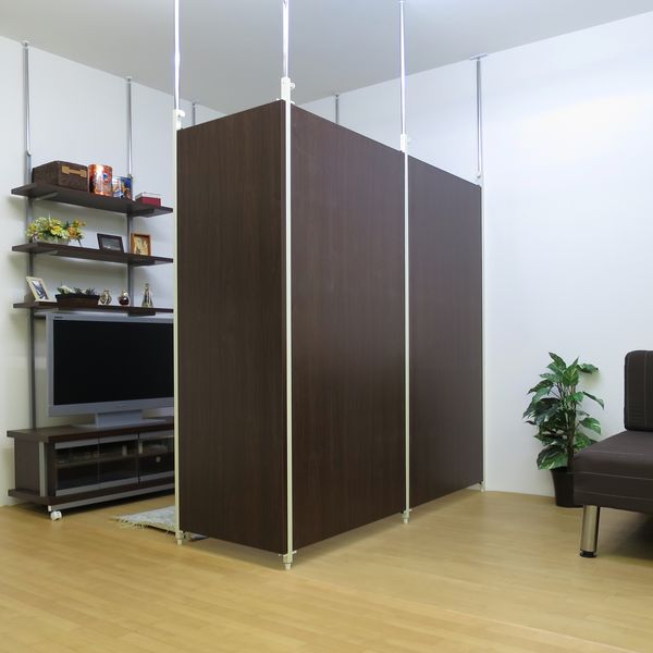 軒先渡し】 日本住器工業 突っ張りパーテーション 連結用 幅875×高さ