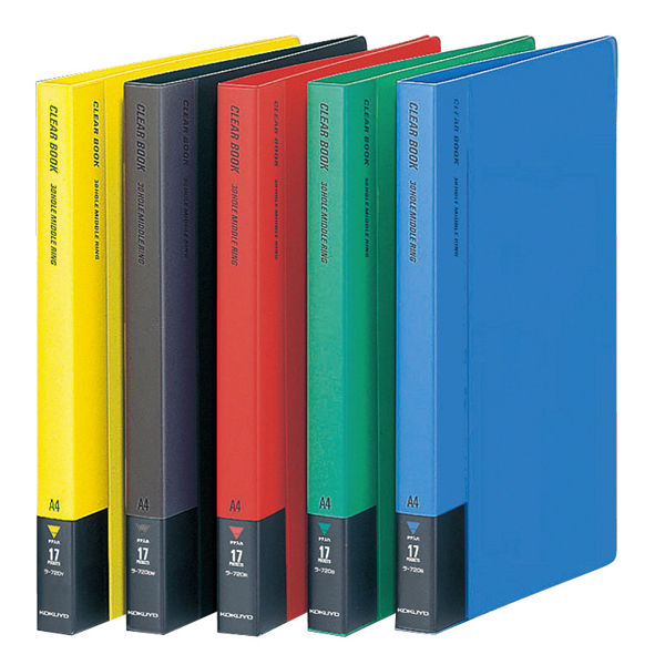 コクヨ クリヤーブック替紙式 A4縦 30穴 12枚ポケッ ラ-720B 1冊