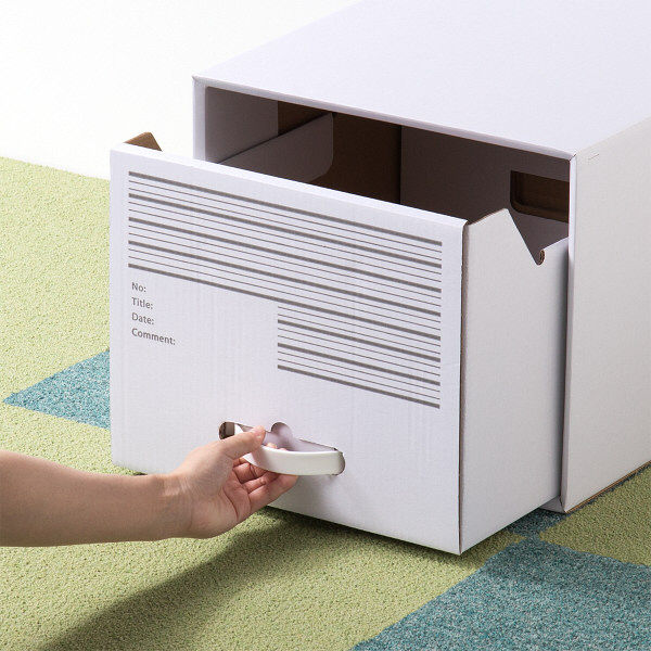 アイリスオーヤマ 引き出し式収納 オフィスボックス 奥行440mm