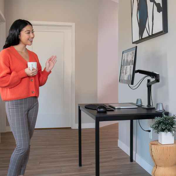 エルゴトロン LX モニターアーム 長身ポール マットブラック 34インチ