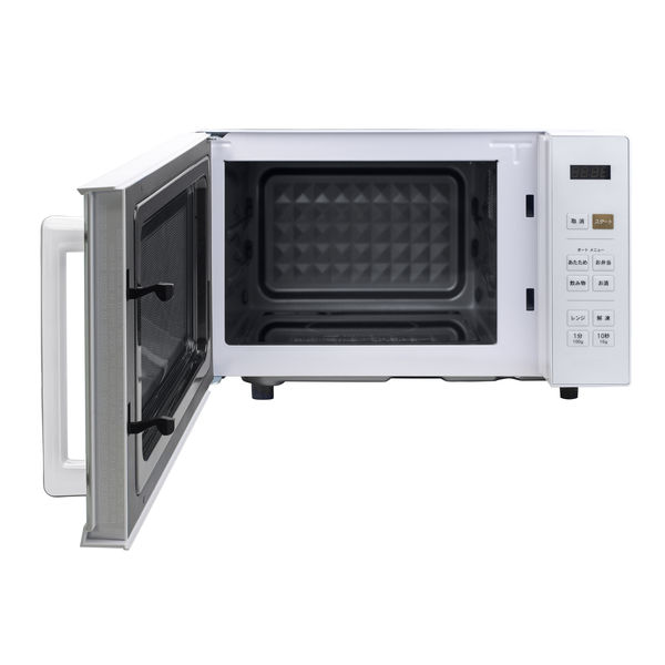 YAMAZEN 電子レンジ 18L 500/650W フラット庫内 4種オートメニュー