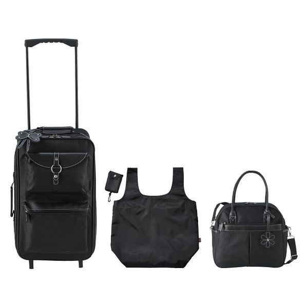 アセット アン・アン トラベルバッグセット ブラック ATC100-2K 1箱