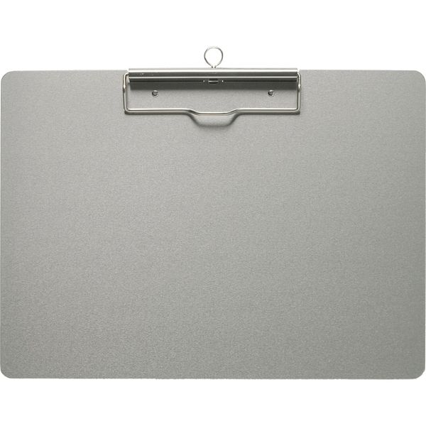 ナカキン アルミクリップボード AS-A4S ヨコ 8668800 1個 - アスクル