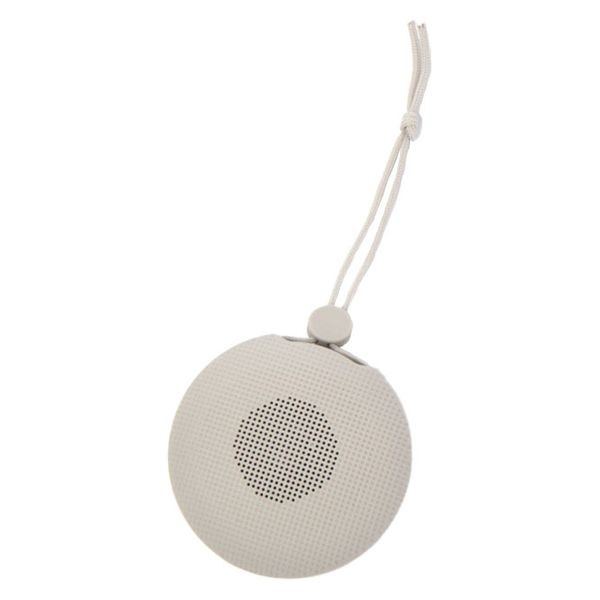 防滴ワイヤレススピーカー グレー LAKOLE/ラコレ - アスクル