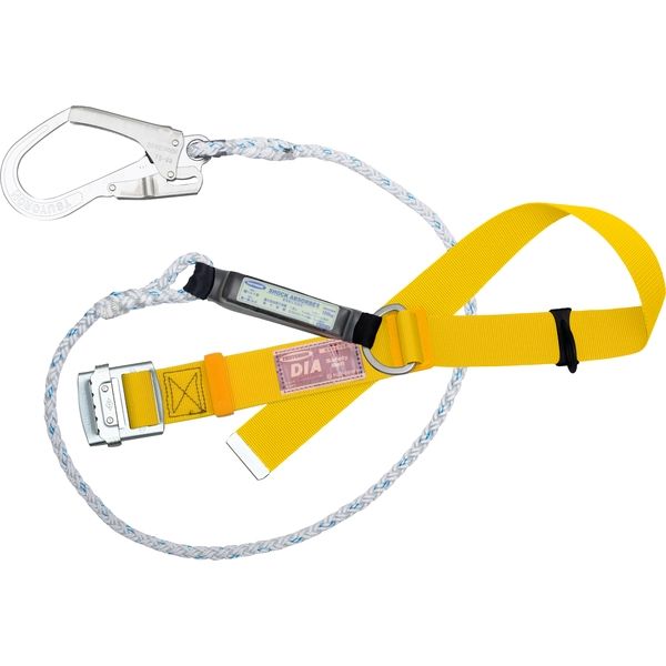 安全ベルト DB-HN-20DS-YB 黒/黄色