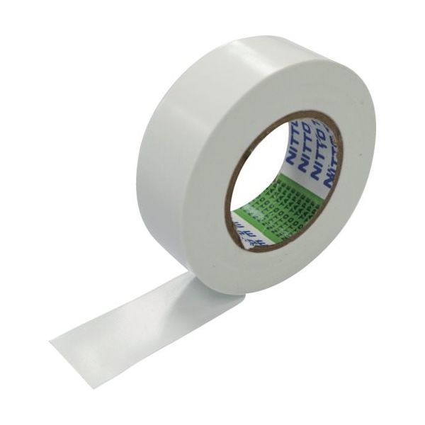 日東電工 日東 脱鉛タイプビニールテープNo.21 10mm×20m 白 21-10X20W