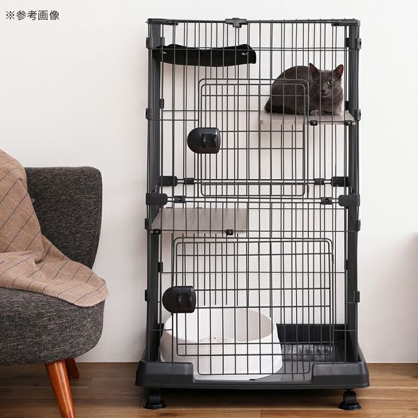 アイリスオーヤマ ミニキャットケージ ハンモック付き PMCCー115H