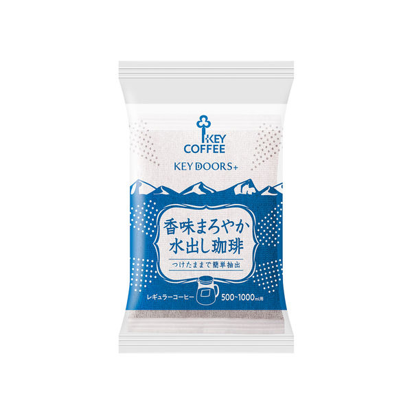 水出しアイスコーヒー】キーコーヒー KEY DOORS＋ 香味まろやか水出し