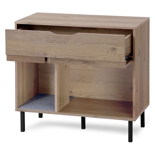 アイリスオーヤマ キャットトイレタリーキャビネット収納付き CTC-890S