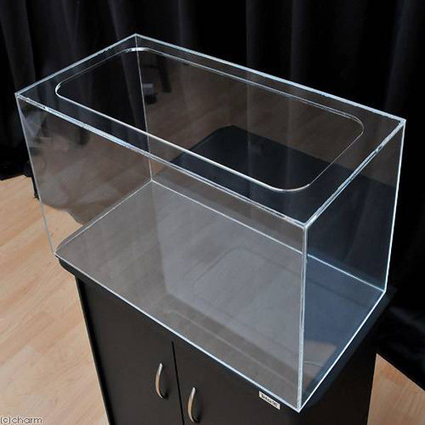 アクリル水槽 アクリル水槽 背面ブラック W1200 D600 H450 ワンオフ