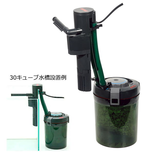 EHEIM アクアコンパクト 2004 外部フィルター 小型水槽 4011708008386