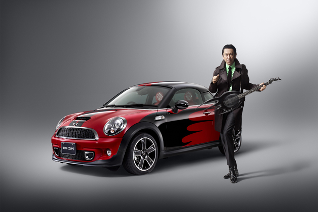 BMW Group Studioにて、布袋寅泰氏とのコラボレーションモデル「MINI