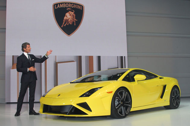 ランボルギーニ、新フェイスの「新型ガヤルド LP560-4」およびニュー