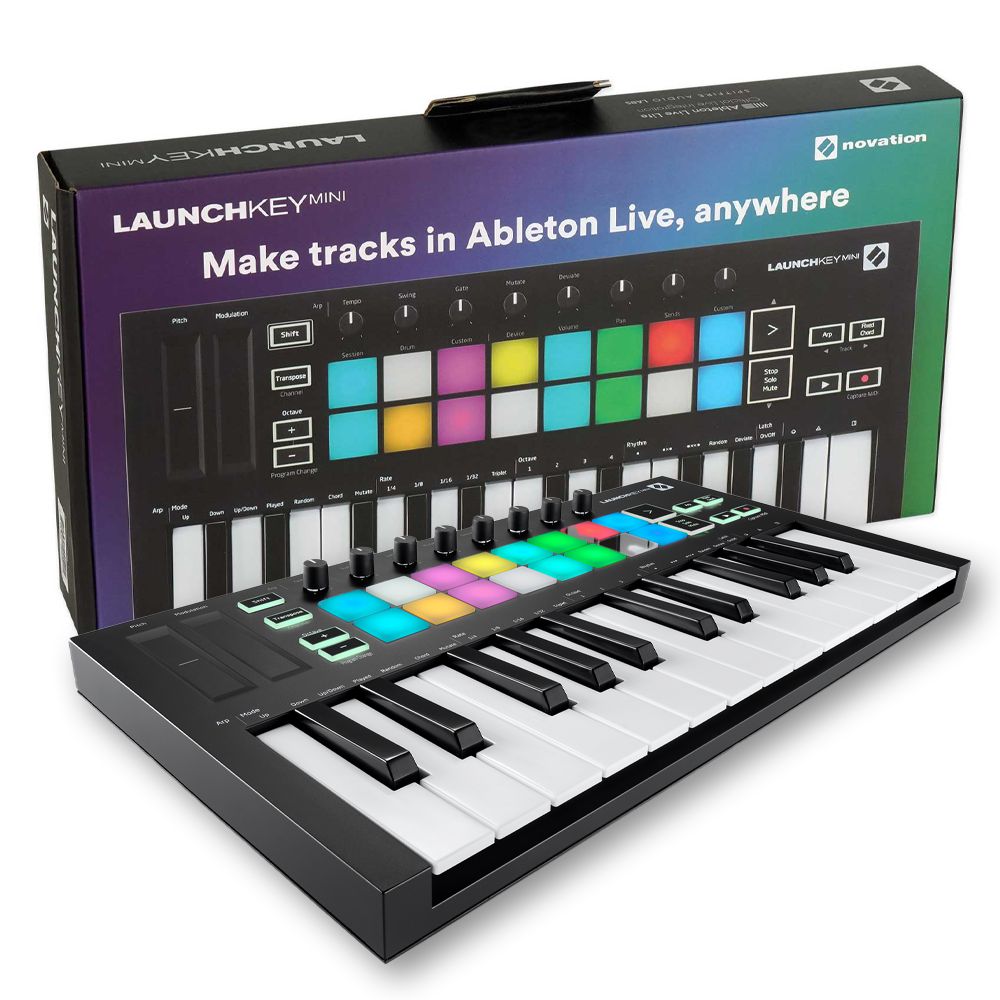 Teclado Controlador 25 Teclas Novation Launchkey Mini MK3