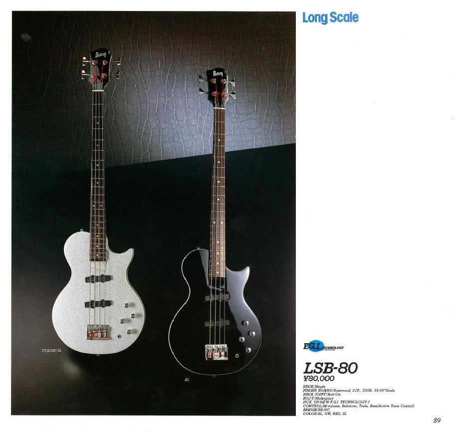 NBD - Burny (Fernandes) LSB-80 - Bass Guitars - Basschat