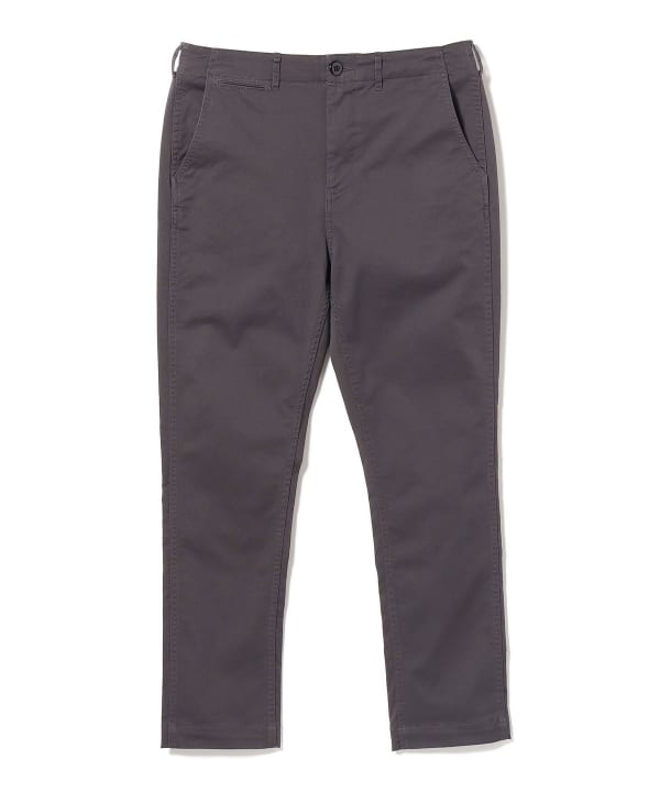 X品 BEAMS チノパン ストレッチテーパードチノ グレー&ベージュ2本 X