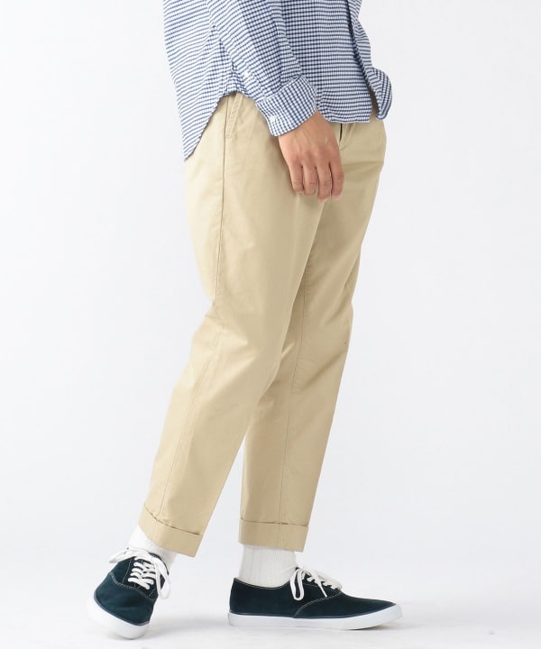 BEAMS PLUS メンズ 1 Pleat 80/3 Twill チノパン BEAMS PLUS 1 Pleat 80⁄3