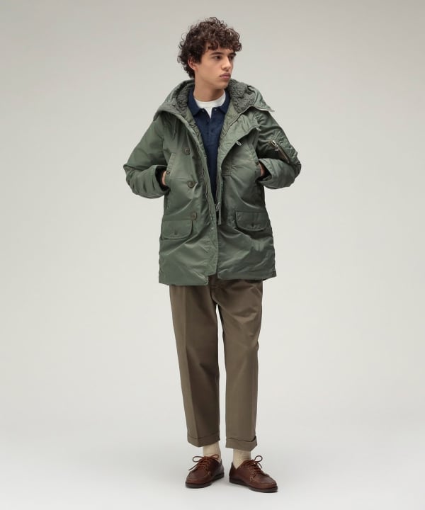 BEAMS PLUS（ビームス プラス）2 Pleats Tapered Twill（パンツ