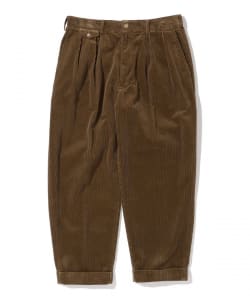 BEAMS PLUS（ビームス プラス）2 Pleats Tapered Corduroy（パンツ