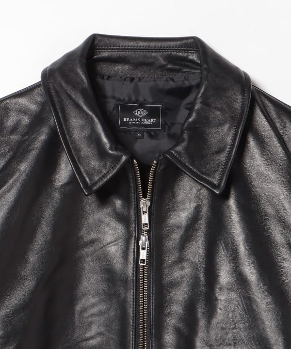 BEAMS HEART（ビームス ハート）【1/29再値下げ】レザー ブルゾン