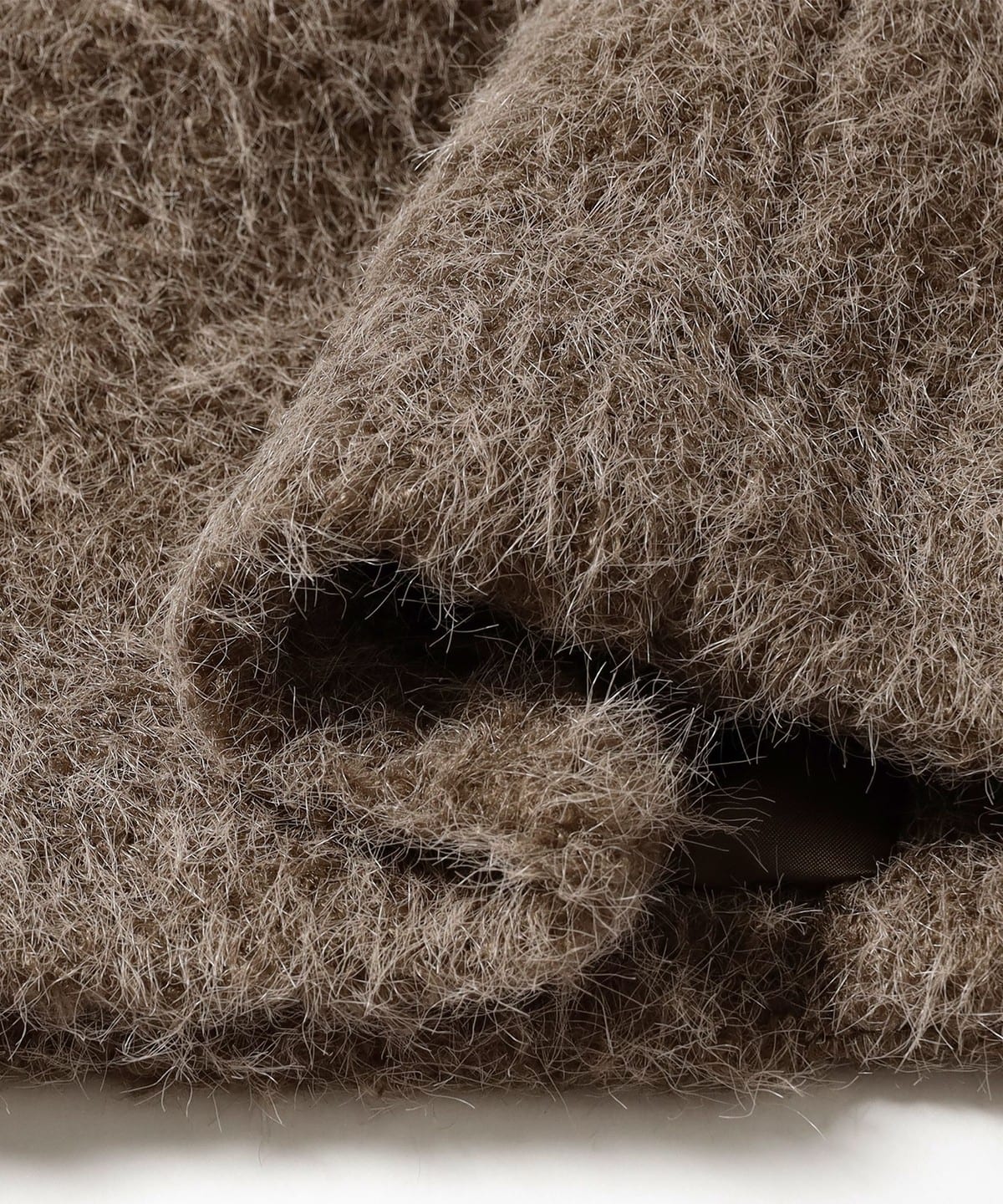 Ray BEAMS（レイ ビームス）【2/5再値下げ】シャギー スタンドカラー