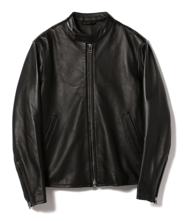 本革100%】BEAMS/ビームス/シングルライダース/Sサイズ ビームス(BEAMS