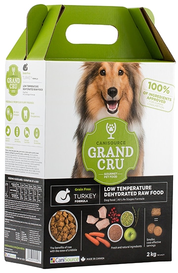 CaniSource Grand Cru - Turkey Grain Free Dehydrated Dog Food - Biopaw