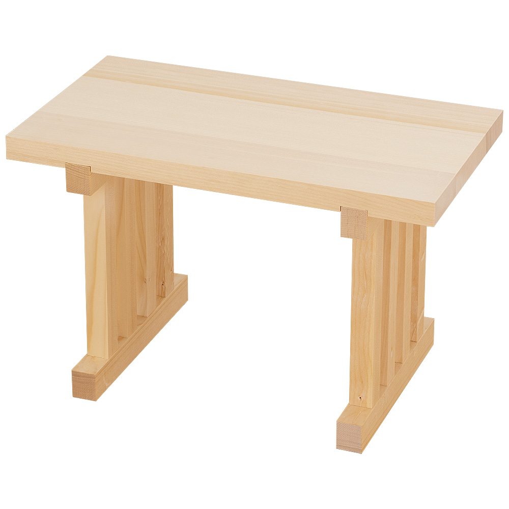 八足台(八脚案)(木印)(足固定) 高さ1尺1寸6分 × 巾1.8尺-滝田商店