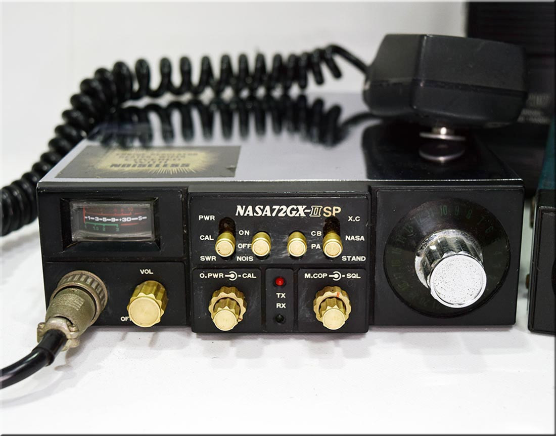CB無線機 NASA パーソナル ハリケーン仕様 美品 28MHz改造用 ナサ72GX