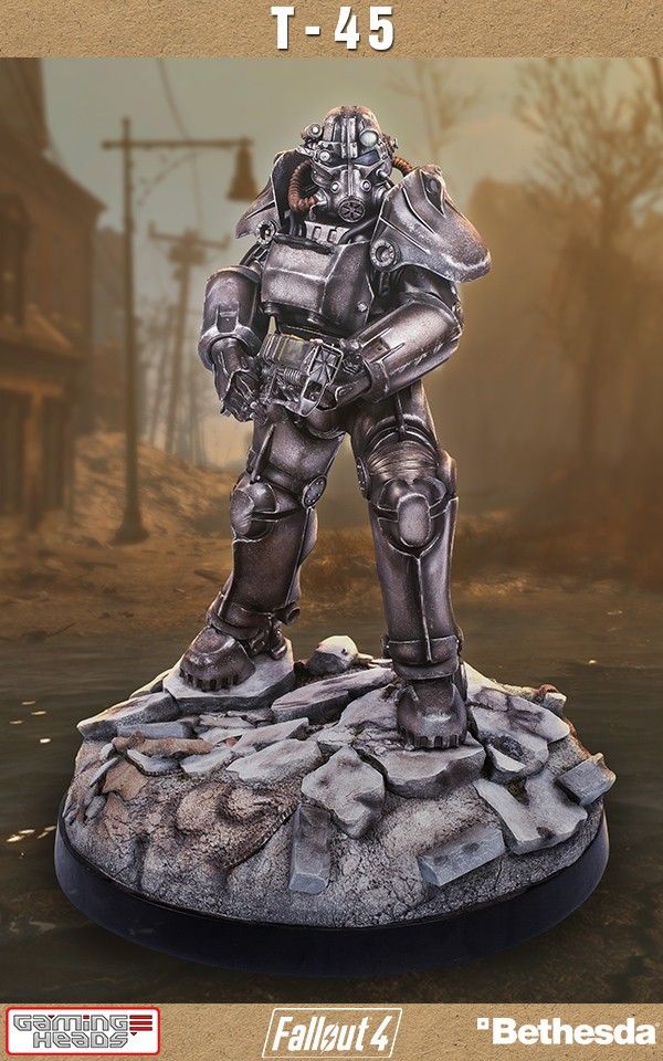 T-45 power armor statue | Gaming Heads
