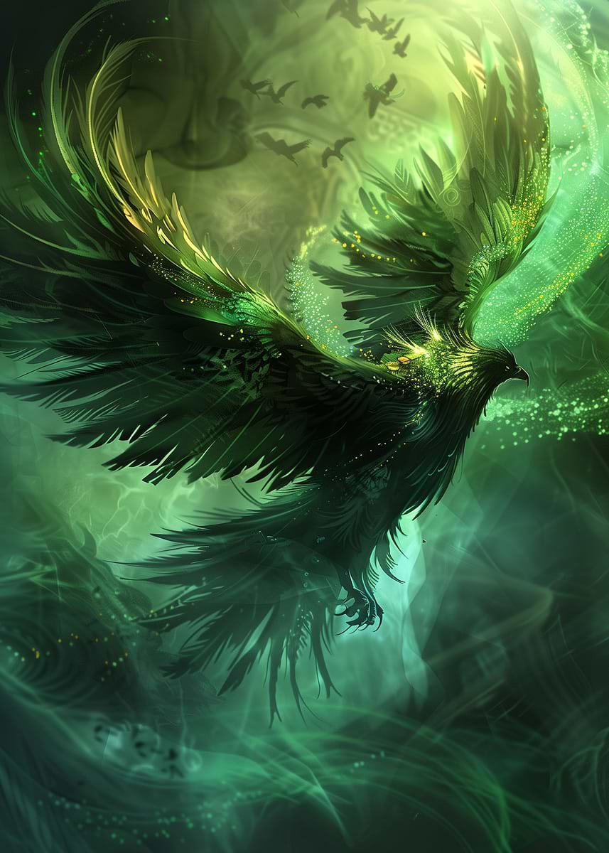 LOKZ PHOENIX 原画 一点もの unique LOKZ PHOENIX 原画 一点もの