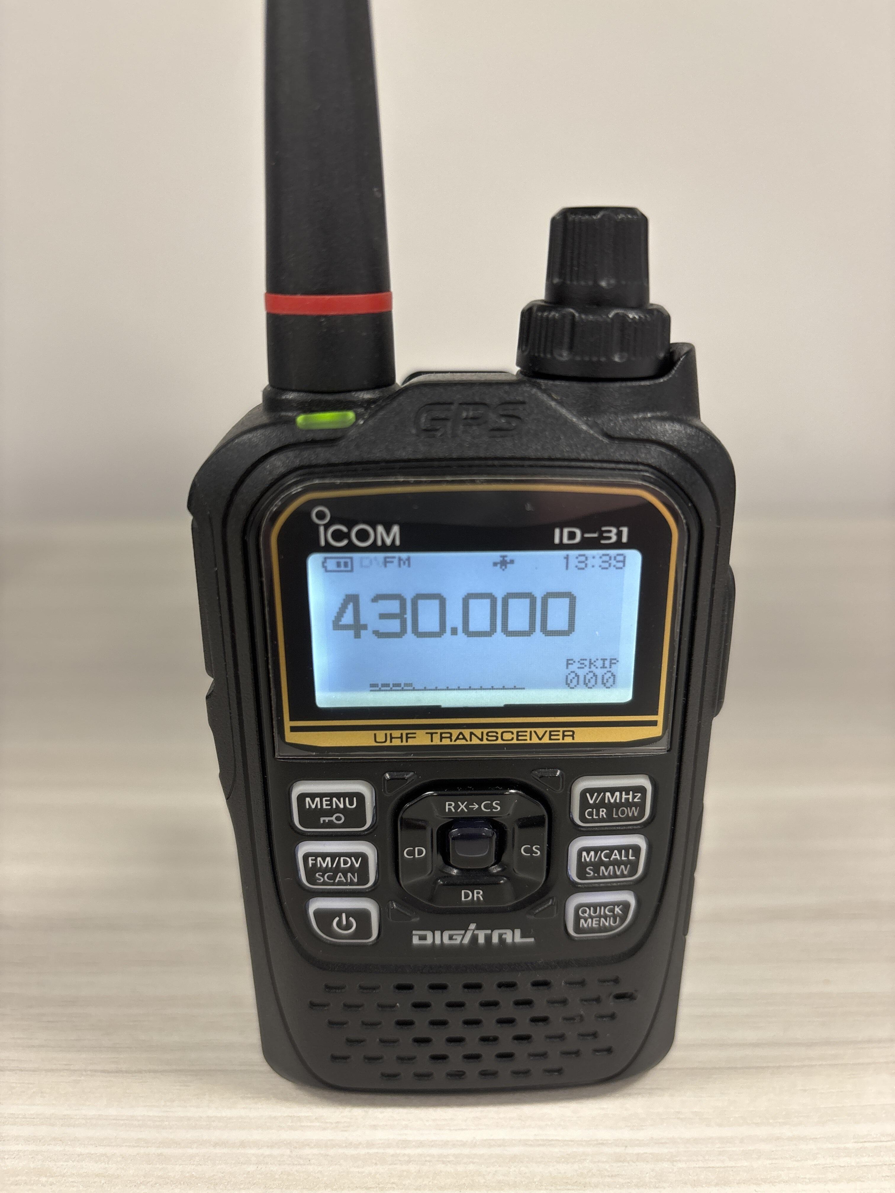 とら吉)ICOM ID-31 D-STAR 433.000 MHz とら吉)ICOM ID-31 D-STAR