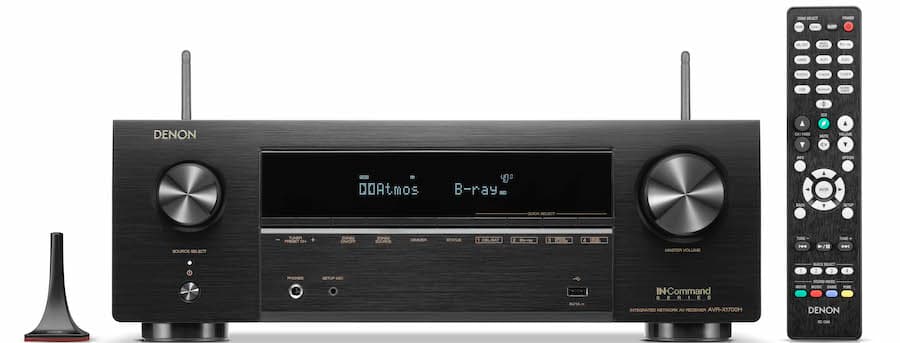 Denon AVR-X1700H 8K AV Receiver Unveiled in Time for Black Friday