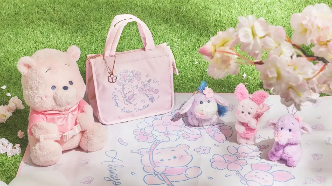 Disney Store Japan Reveals 2026 Sakura Collection Featuring Winnie