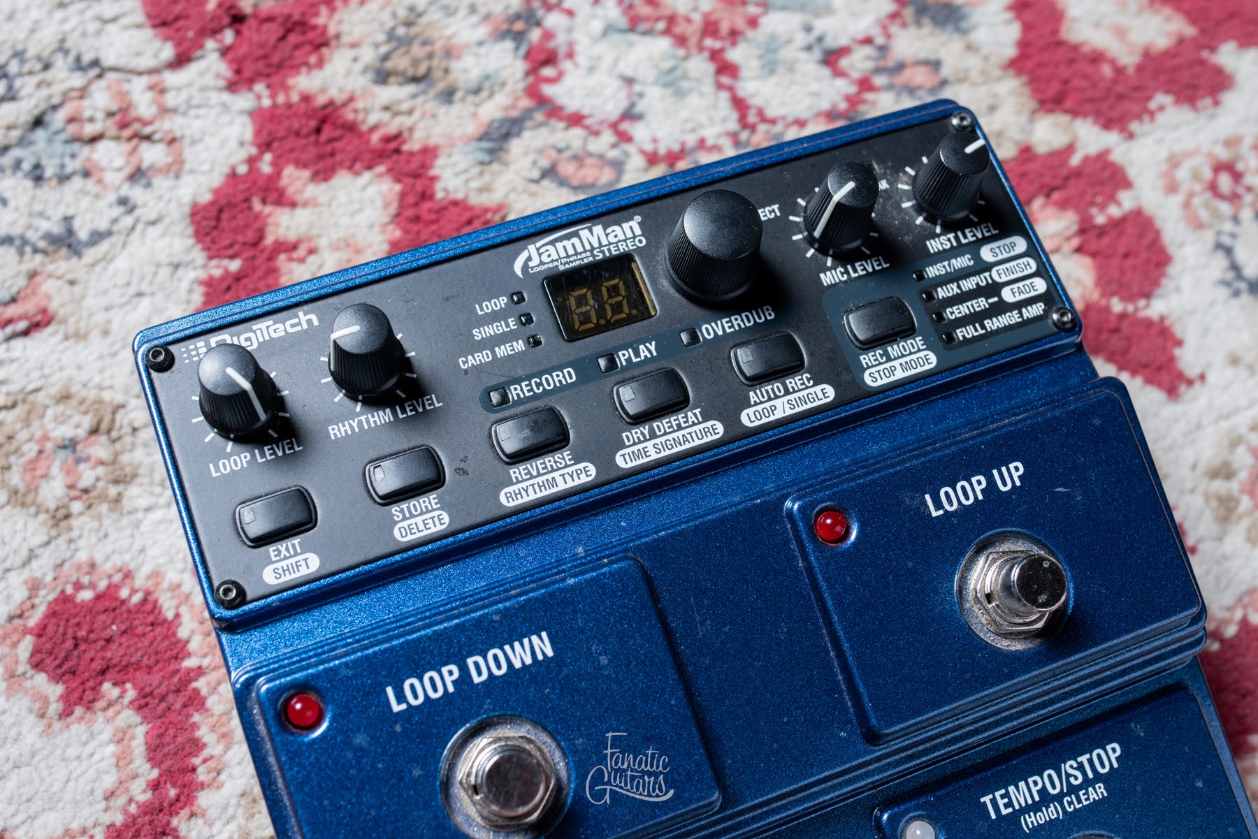 Digitech Jamman Stereo Looper/Phase Sampler Second Hand