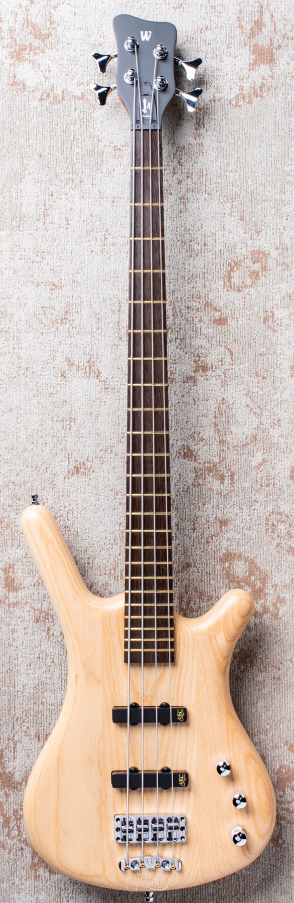 Warwick GPS Corvette Standard Ash 4 Natural Satin Active