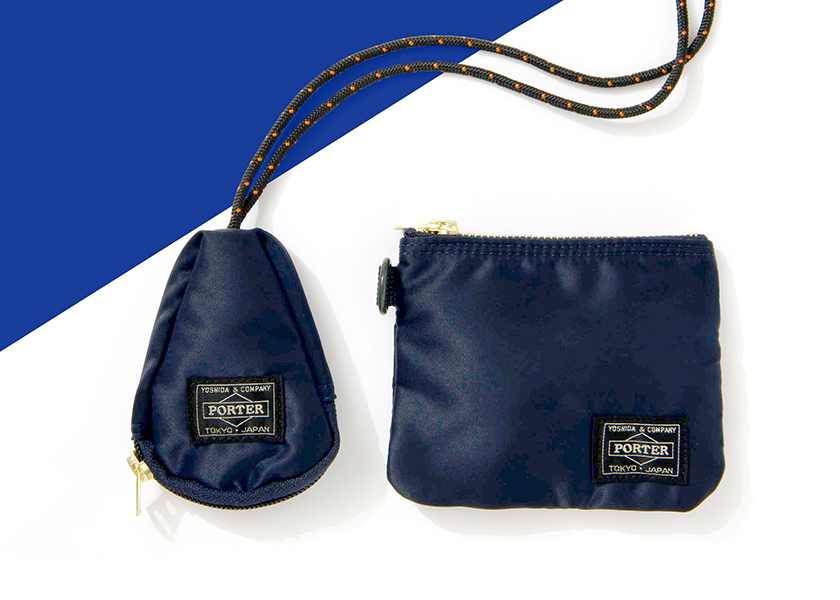 Porter 本物 タンカー アイアンブルー発売記念 オフィサーキットポーチ