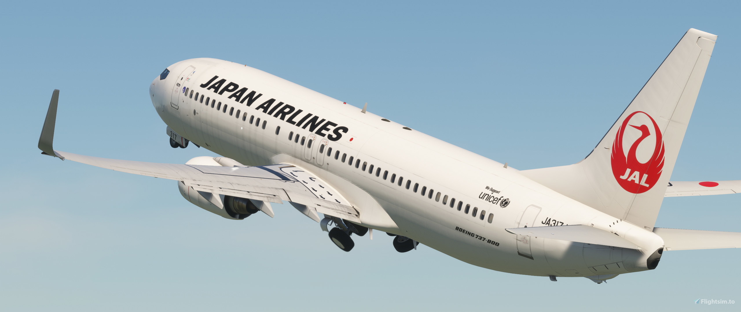 JAL 737-800 日本航空 JA317J 1:400 ph JAL 737-800 日本航空 JA317J 1