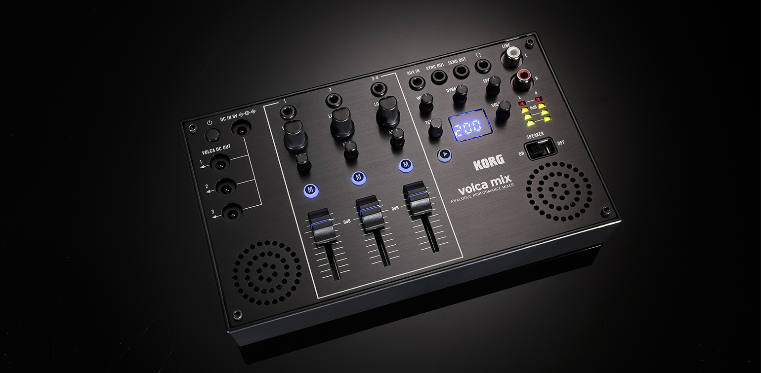 volca mix - ANALOGUE PERFORMANCE MIXER | KORG (Japan)