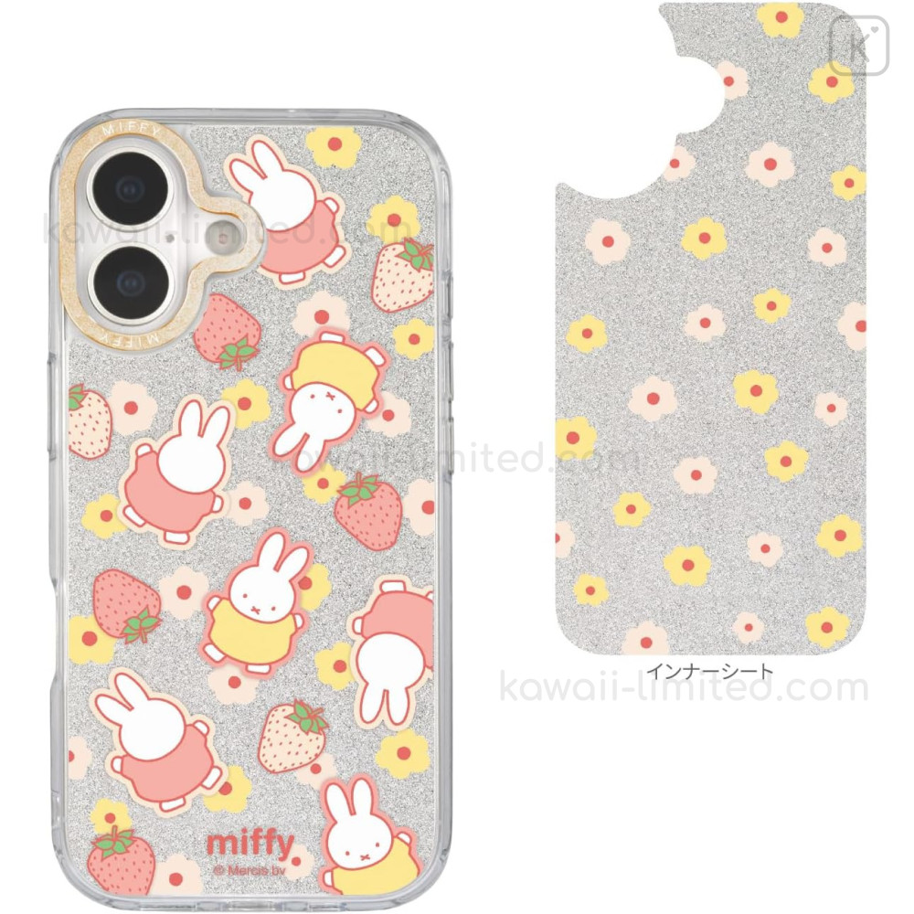 Japan Miffy Camera Frame iPhone 17 Case - Miffy : Strawberry