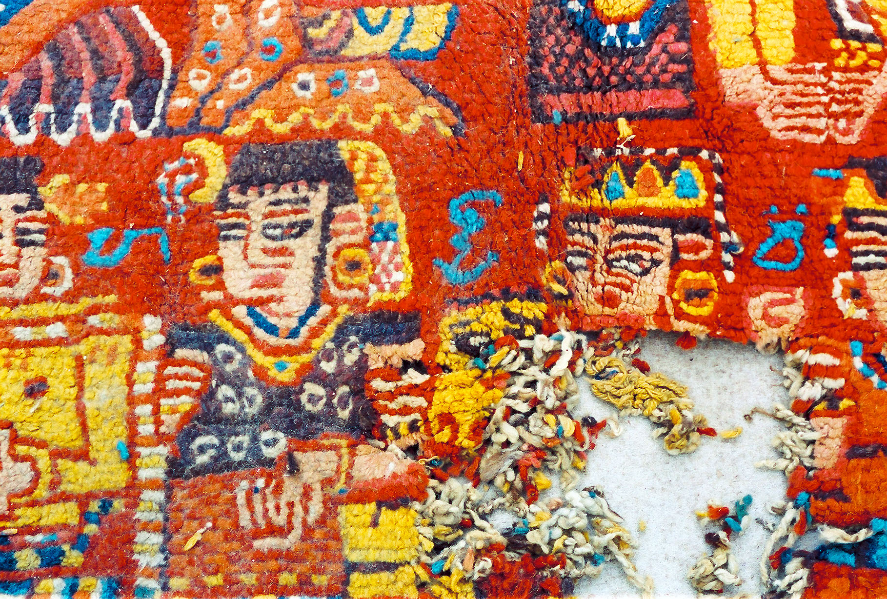 Cultural exchange and integration, a Khotanese carpet on the Silk