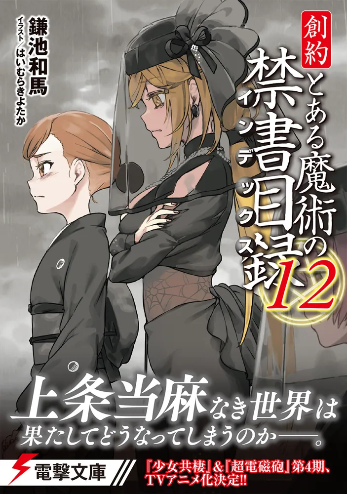 新約 とある魔術の禁書目録 箔押しサイン入り複製原画 御坂美琴 鎌池和