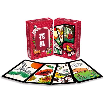 日本の花札ミニ紙トランプ - 赤桜、GNS310K000-N-937AR - Kuo Kau