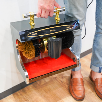 センサー付き全自動革靴ポリッシャー「靴磨き職人」』を発売