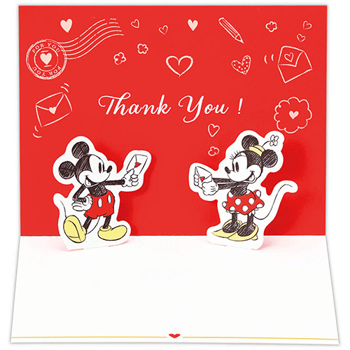 ホールマーク（Hallmark） ありがとう 立体カード ディズニー ミッキー