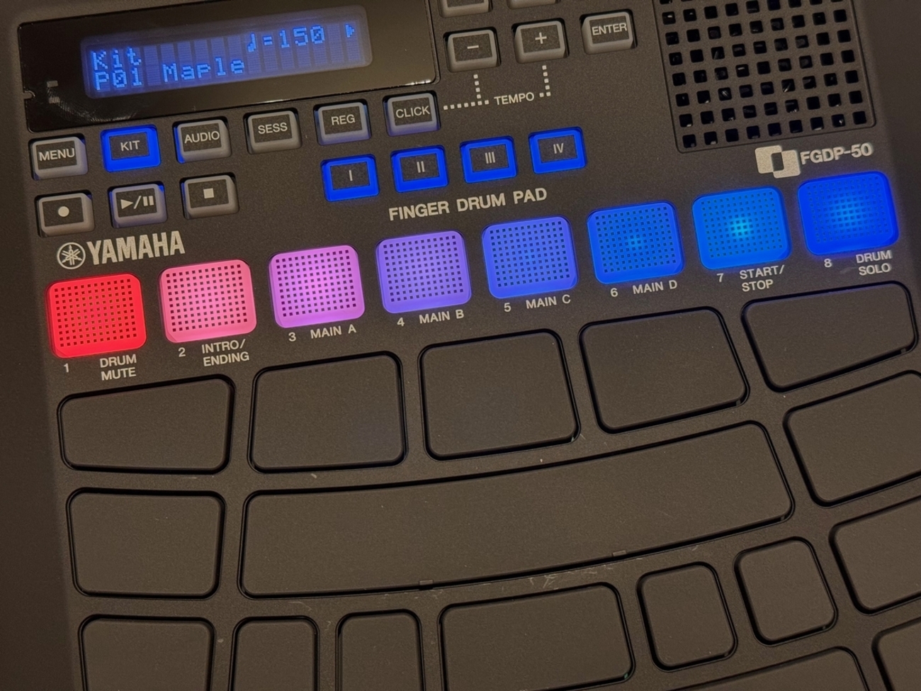 4ヶ月待ってYAMAHA FGDP-50 フィンガードラムパッドを入手した第一