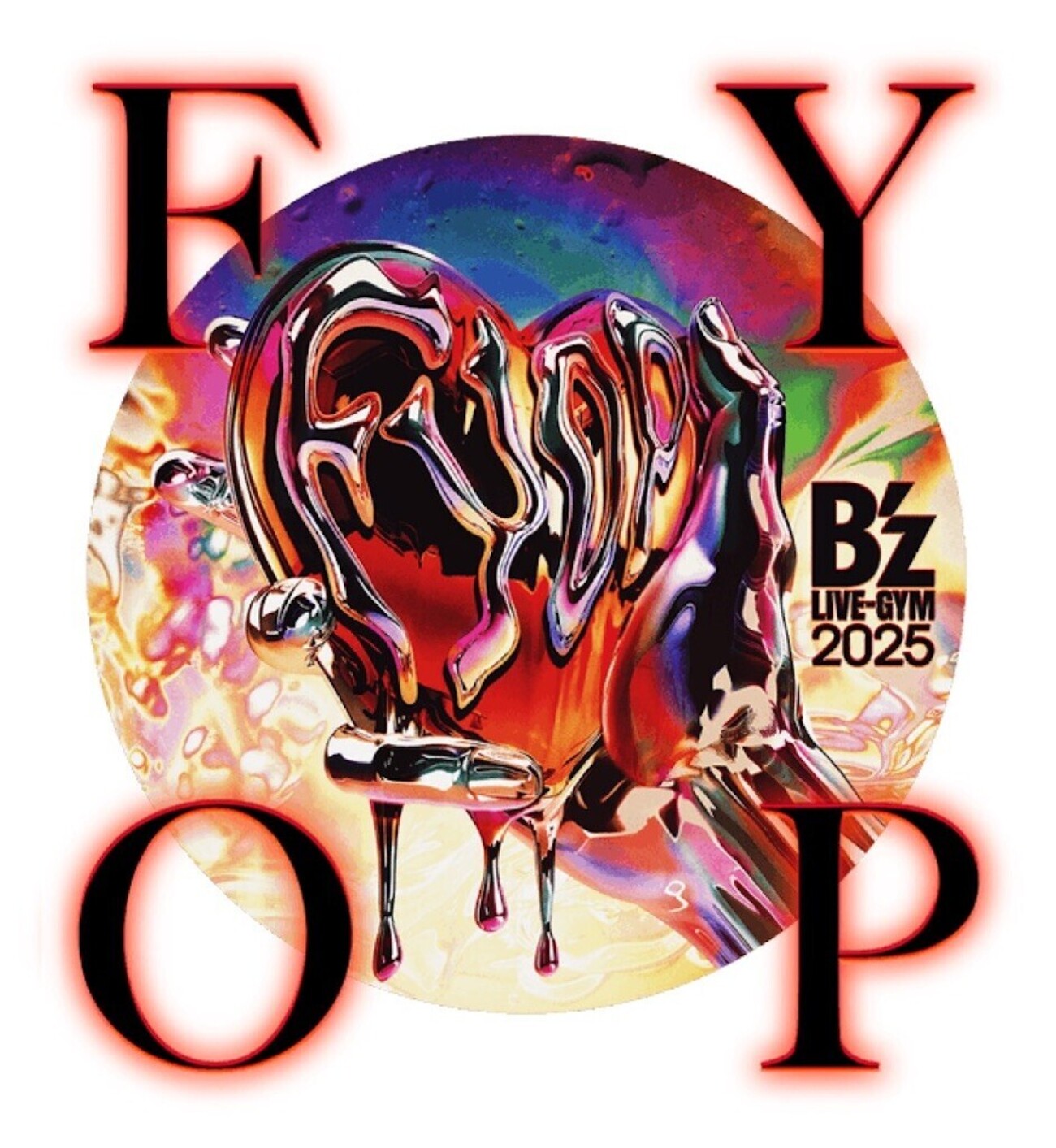 FYOP & BZ LIVE-GYM 2025 サイン色紙 B'z LIVE-GYM 2025 FYOP 直筆