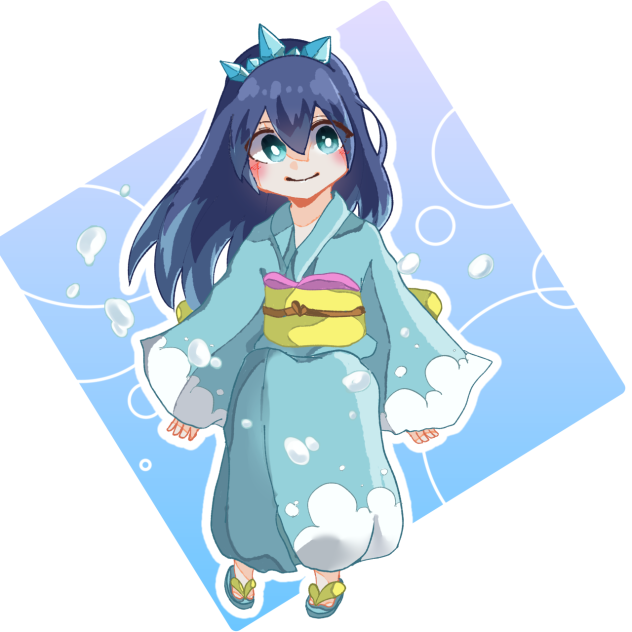 ふぶき姫 キャンバスアート 妖怪ウォッチ ふぶき姫 キャンバスアート